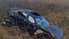 Video: "BMW" Grobiņas pagastā nakts vidū nonāk grāvī