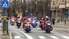Foto un video: Liepājas motociklistu brauciens otrajos Ziemassvētkos iepriecina bērnus