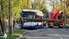 Rīgā trolejbuss ietriecies stabā
